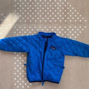 Patagonia Blue Nano puffer thinsulate jacket 3-6 months
